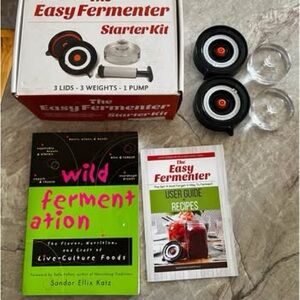 The Easy Fermenter Starter Kit with Wild Fermentation Book